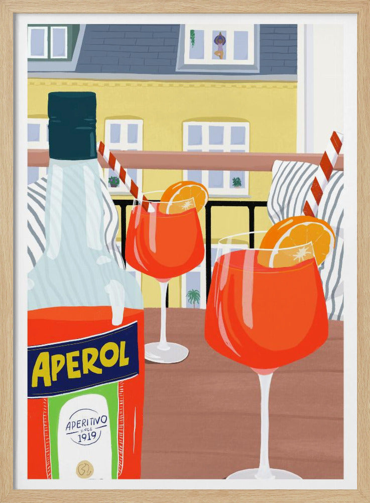 Balcony "Hygge" Poster